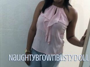 NaughtyBrownBustyDoll